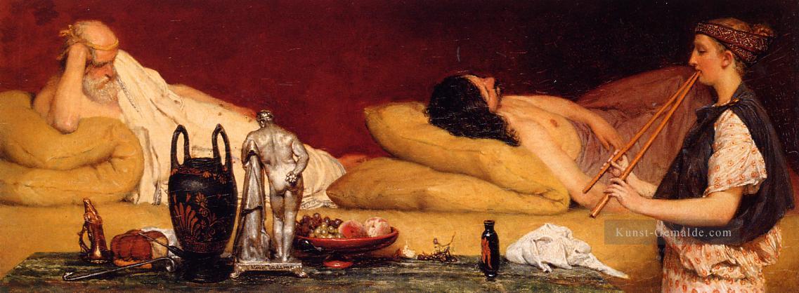 Die Siesta romantische Sir Lawrence Alma Tadema Ölgemälde